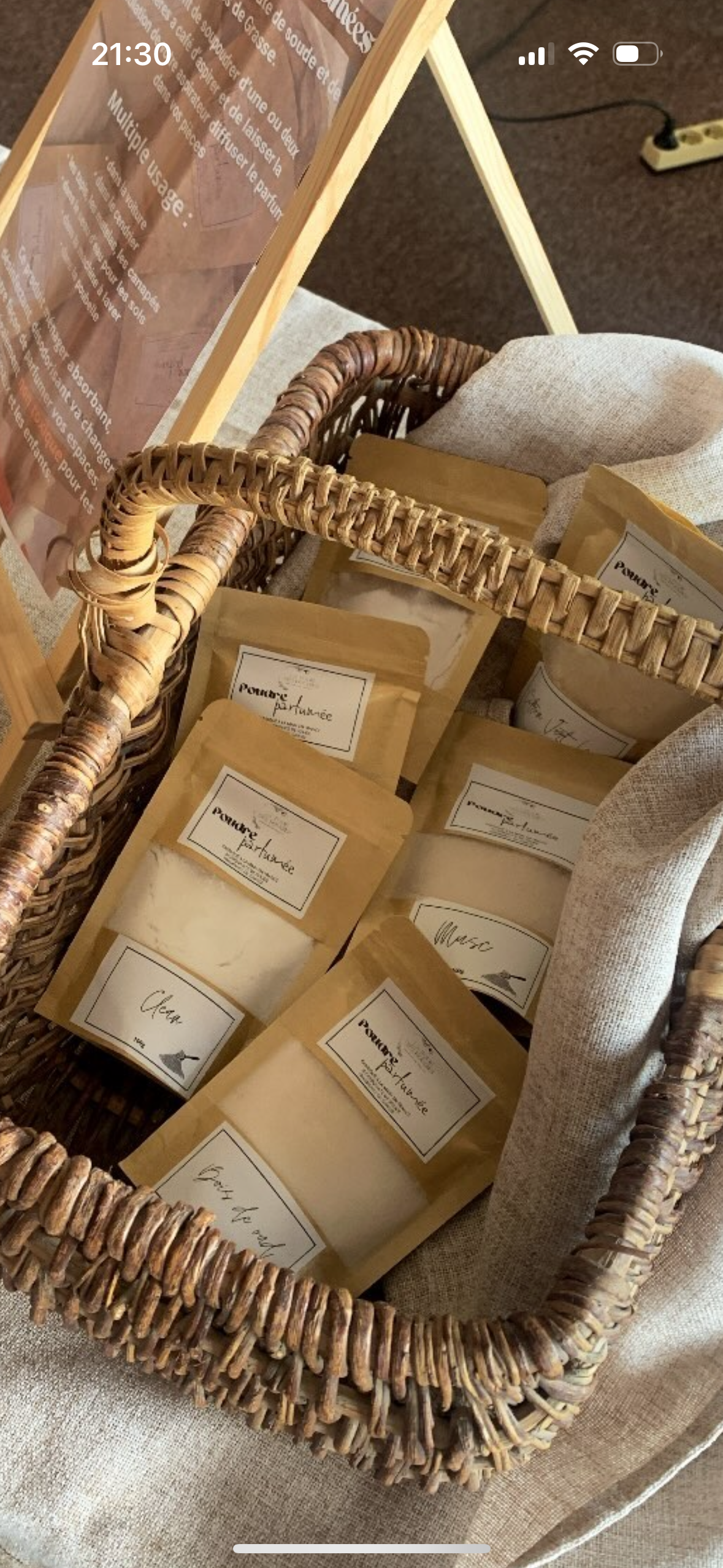 Les poudres parfumées