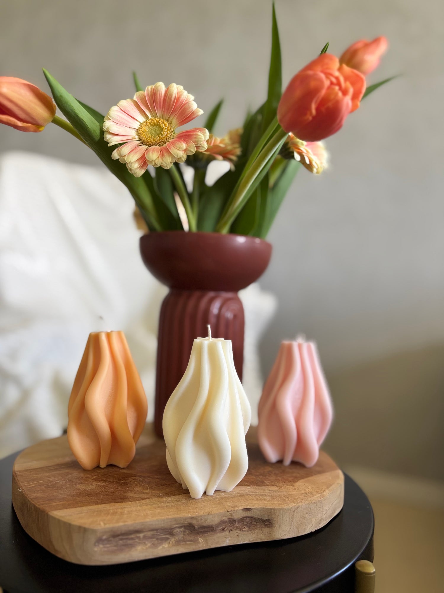 Les bougies sculpturales