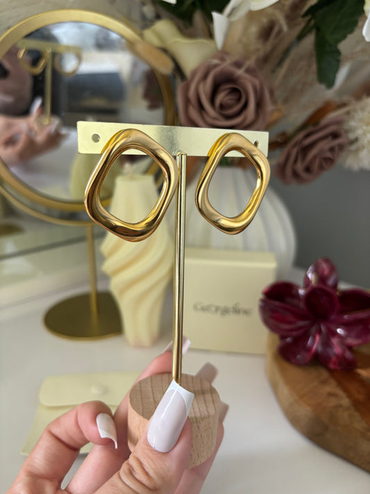 Les boucles d'oreilles Rita