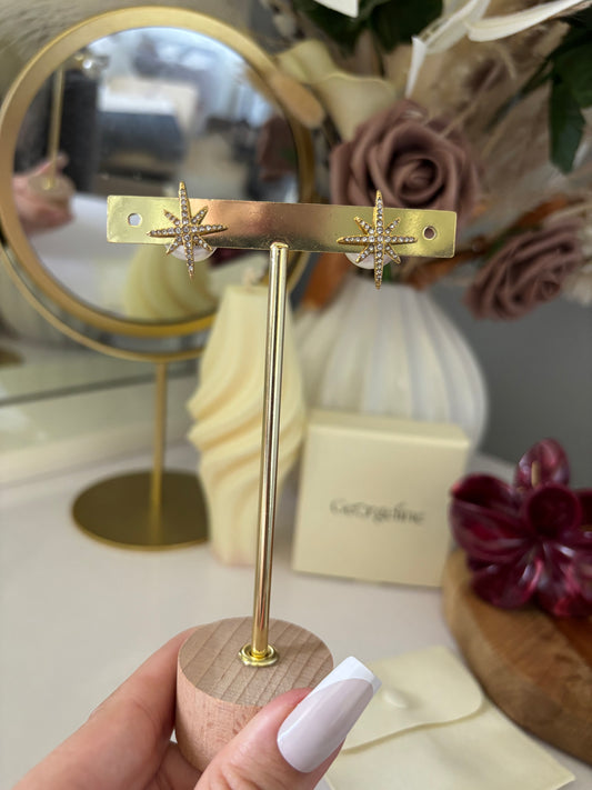 Les boucles d'oreilles Gloria