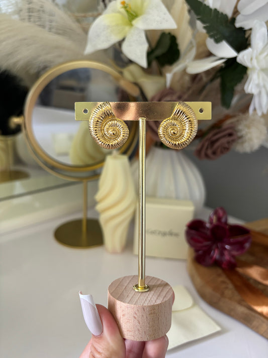 Les boucles d'oreilles Camilia